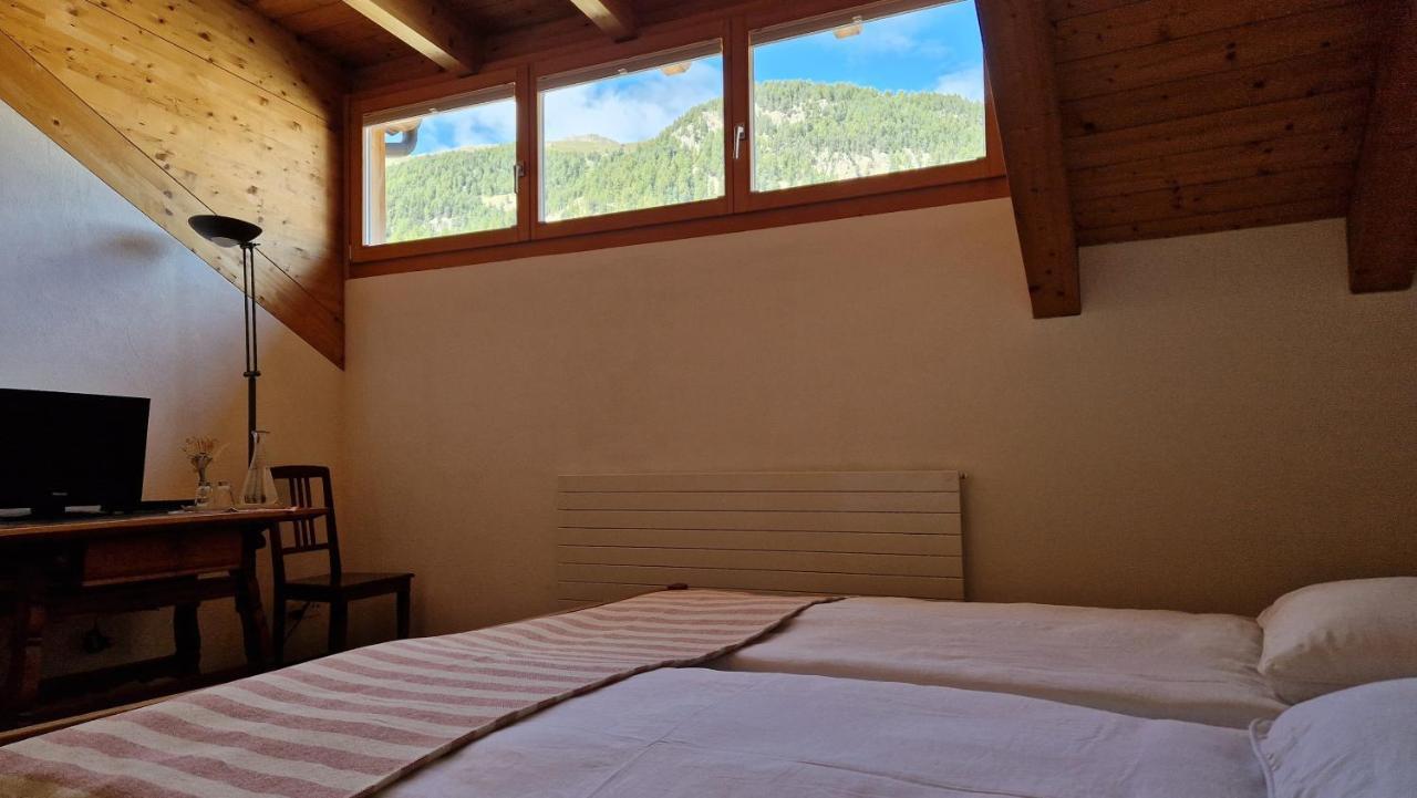 Bed and Breakfast Weisses Kreuz - Crusch Alva à Samedan Extérieur photo