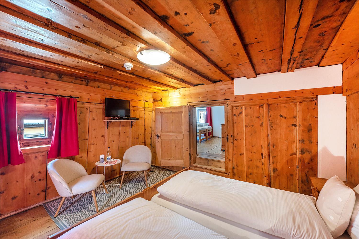 Bed and Breakfast Weisses Kreuz - Crusch Alva à Samedan Extérieur photo