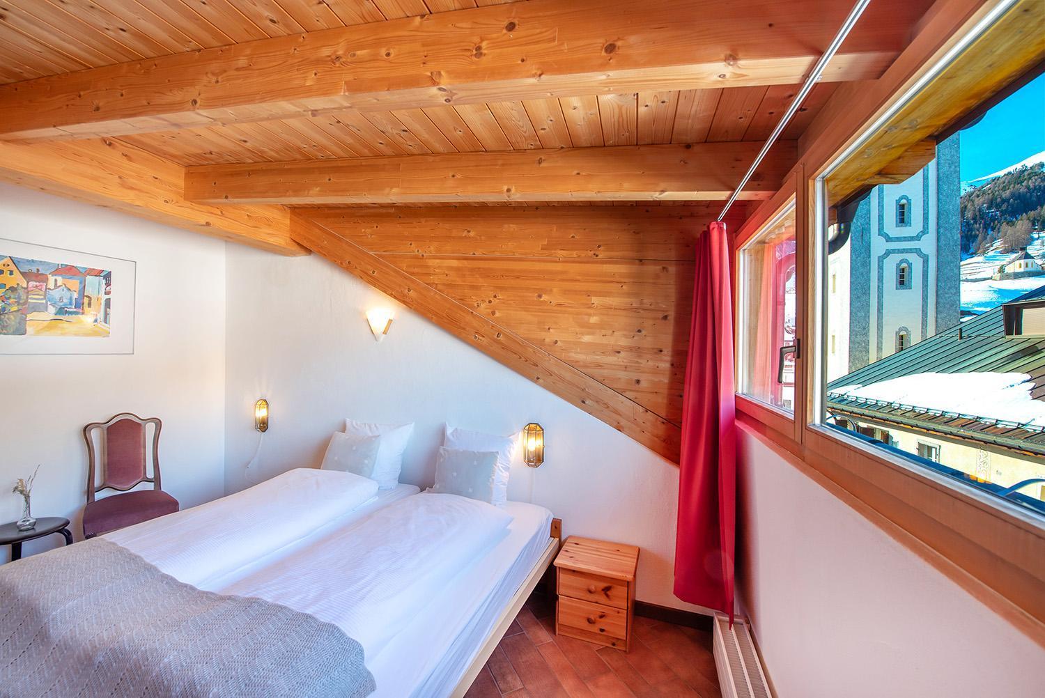 Bed and Breakfast Weisses Kreuz - Crusch Alva à Samedan Extérieur photo